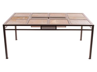 JUEGO DE COMEDOR TERRAZA RIPLEY HOME CON BRASERO GRANDE 10S - 5