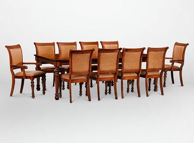 JUEGO DE COMEDOR CIC NEW CARRERA 8 SILLAS 2 SITIALES - 2