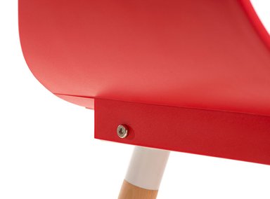 PACK 2 SITIALES IDETEX NORDICO ROJO - 5