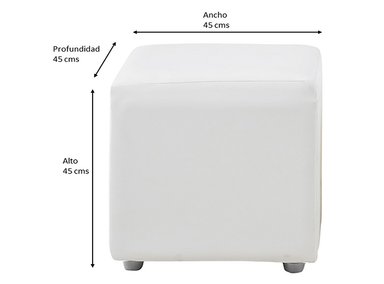POUF BODEVIR CALI PU 1 CUERPO - 3