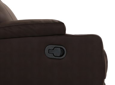 BERGERE ZOY HOME MECEDORA GIRATORIO MASAJE CALOR LHASA PU 1 CUERPO CAFÉ - 6