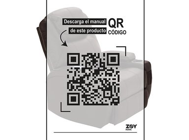 BERGERE ZOY HOME MECEDORA GIRATORIO MASAJE CALOR LHASA PU 1 CUERPO CAFÉ - 10