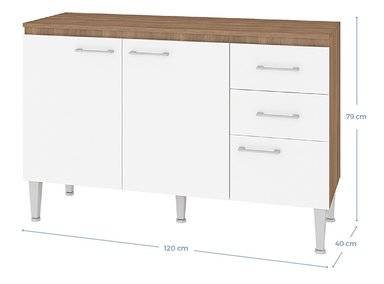 MUEBLE DE COCINA VEKKA HOME OPI BASE - 5