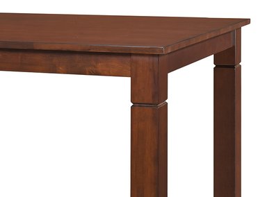JUEGO DE COMEDOR ZOY HOME CAPRI 6 SILLAS 2 SITIALES CAFÉ - 7