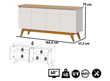 BUFFET BE DESIGN CLASSIC 4P - 5