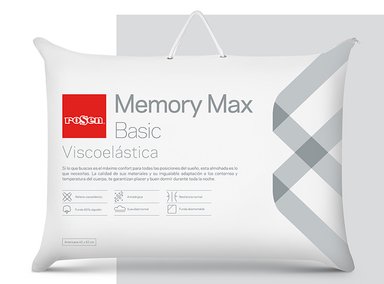 ALMOHADA ROSEN AMER VISCO MEMORY MAX 62 X 42 CM - 1