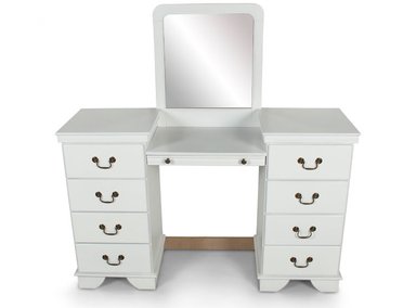 TOCADOR RIPLEY HOME MIMOSA MADERA 9 CAJONES BLANCO - 1