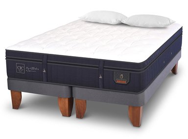 JUEGO DE DORMITORIO CIC CAMA EUROPEA SUPER PREMIUM BD 2 PLAZAS + ALMOHADAS - 2