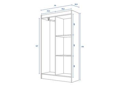CLOSET CIC 4 PUERTAS - 5