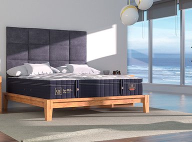 JUEGO DE DORMITORIO CIC CAMA EUROPEA GRAND PREMIUM BD 2 PLAZAS + SET MIRO - 7