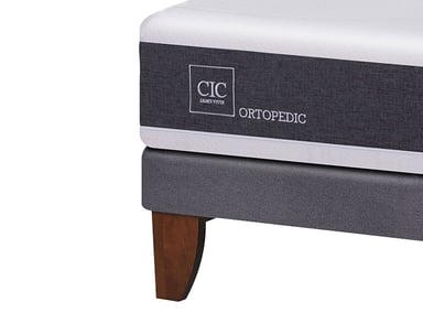 JUEGO DE DORMITORIO CIC CAMA EUROPEA NEW ORTOPEDIC 2 PLAZAS + PLUMÓN - 3