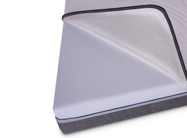 JUEGO DE DORMITORIO CIC CAMA EUROPEA ORTOPEDIC ADVANCE 2 PLAZAS + ALMOHADAS + RESPALDO + VELADORES - 4
