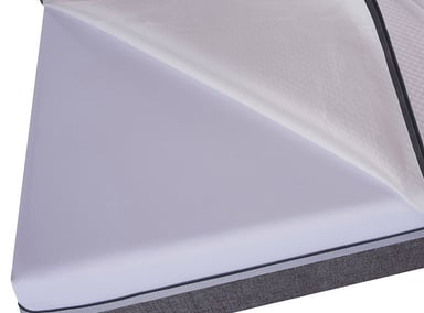 JUEGO DE DORMITORIO CIC CAMA BOX SPRING ORTOPEDIC ADVANCE B5 BD 2 PLAZAS NEGRO + RESPALDO EUFRATES - 4