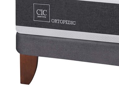 JUEGO DE DORMITORIO CIC CAMA EUROPEA NEW ORTOPEDIC BD 2 PLAZAS + RESPALDO NEW VILLARICA - 3