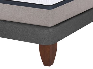 JUEGO DE DORMITORIO CIC CAMA EUROPEA BALANCE BD 2 PLAZAS + RESPALDO NEW DUBLIN CARAMELO - 4