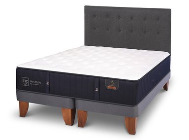 JUEGO DE DORMITORIO CIC CAMA EUROPEA PREMIUM BD 2 PLAZAS + RESPALDO EUFRATES - 2