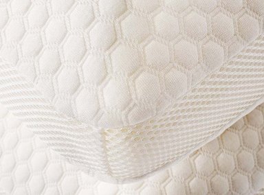 SET 2 ALMOHADAS CIC MEDIUM VISCOELASTICAS 60 X 40 CM ALGODÓN BLANCO - 5