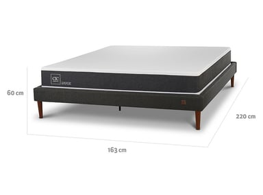 CAMA EUROPEA CIC NEW ORTOPEDIC CURVE 2 PLAZAS - 3