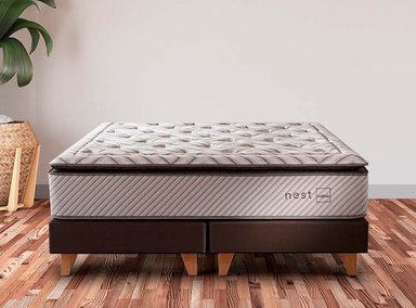 JUEGO DE DORMITORIO ROSEN CAMA EUROPEA NEST KING + SET ANNA - 8