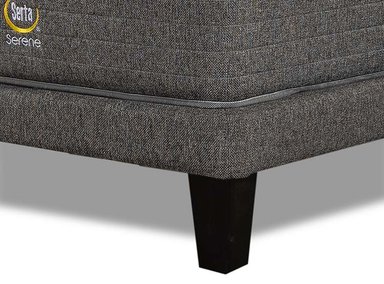 CAMA EUROPEA SERTA SERENE 1.5 PL + RESPALDO MARENGO - 4