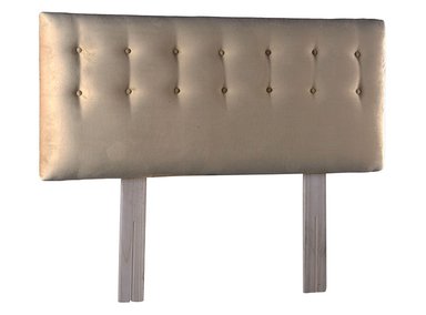 RESPALDO BODEVIR BOTONE FELPA 2 PLAZAS MADERA BEIGE - 2