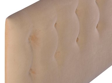 RESPALDO BODEVIR BOTONE FELPA 2 PLAZAS MADERA BEIGE - 3