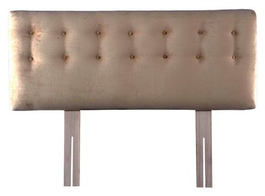 RESPALDO BODEVIR BOTONE FELPA 2 PLAZAS MADERA BEIGE - 1