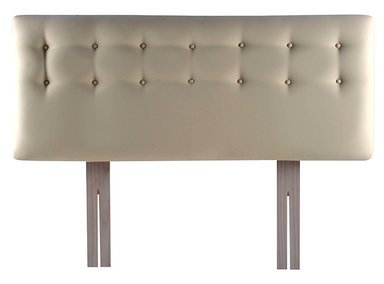 RESPALDO BODEVIR BOTONE PU 2 PLAZAS MADERA BEIGE - 1