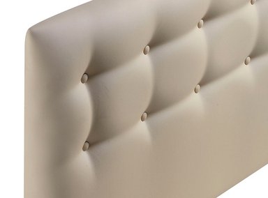 RESPALDO BODEVIR BOTONE PU KING MADERA BEIGE - 3