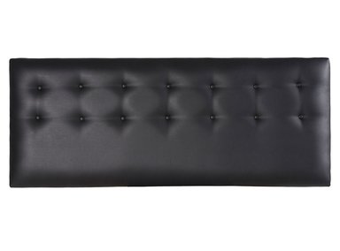 RESPALDO BODEVIR BOTONE PU KING MADERA NEGRO - 1
