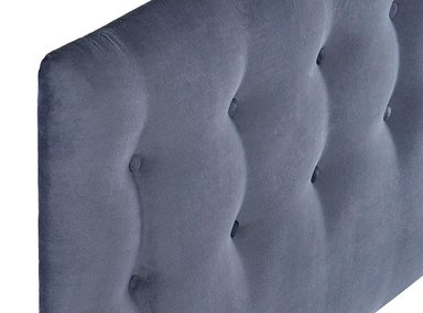 RESPALDO BODEVIR BOTONE FELPA 1.5 PLAZAS MADERA GRIS - 3