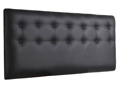 RESPALDO BODEVIR BOTONE PU 1.5 PLAZAS MADERA NEGRO - 2