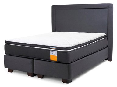 JUEGO DE DORMITORIO DRIMKIP CAMA AMERICANA FUNCIONAL SÚPER KING + RESPALDO + TOPPER - 1