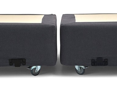 JUEGO DE DORMITORIO DRIMKIP CAMA AMERICANA FUNCIONAL KING + RESPALDO + TOPPER - 4