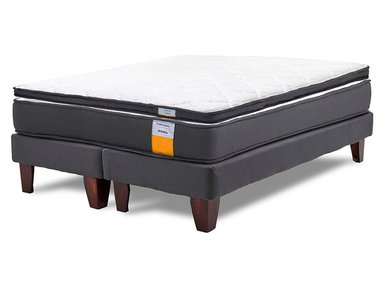 JUEGO DE DORMITORIO DRIMKIP CAMA EUROPEA FUNCIONAL KING + TOPPER - 1