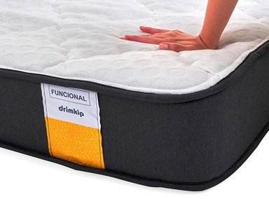JUEGO DE DORMITORIO DRIMKIP CAMA EUROPEA FUNCIONAL SÚPER KING + RESPALDO - 3