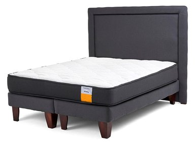 JUEGO DE DORMITORIO DRIMKIP CAMA EUROPEA FUNCIONAL SÚPER KING + RESPALDO - 1