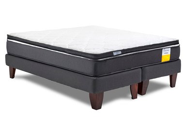 JUEGO DE DORMITORIO DRIMKIP CAMA EUROPEA FUNCIONAL SÚPER KING + TOPPER - 2