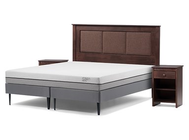 CAMA EUROPEA ROSEN PRATTA BD 2 PLAZAS + SET RACHEL - 2