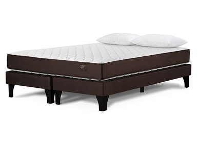 JUEGO DE DORMITORIO ROSEN CAMA EUROPEA ERGO T BD 2 PLAZAS + ALMOHADAS - 2