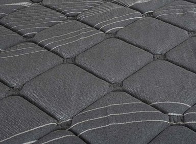 CAMA EUROPEA 2 PLAZAS BLACK BASE DIVIDIDA + RESPALDO ROYAL FLEX - 3