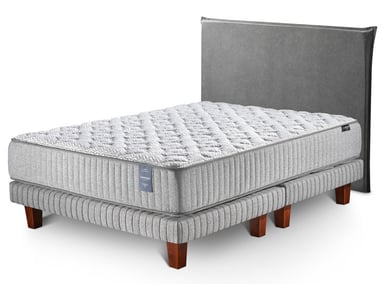 CAMA EUROPEA CANNON HYBRID VISCO 2 PL + RESPALDO PESTAÑA - 2
