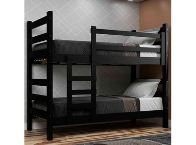 CAMAROTE BE DESIGN ESSENCIALE CR NEGRO 1 PL - 6
