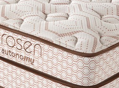JUEGO DE DORMITORIO ROSEN CAMA EUROPEA AUTONOMY LAND BD 2 PLAZAS + RESPALDO FERRARA - 6