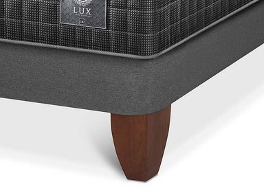 JUEGO DE DORMITORIO CIC CAMA EUROPEA LUX SÚPER KING + RESPALDO PANARO - 9
