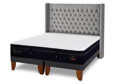 CAMA EUROPEA CIC SUPER PREMIUM KING + RESPALDO SESIA - 2