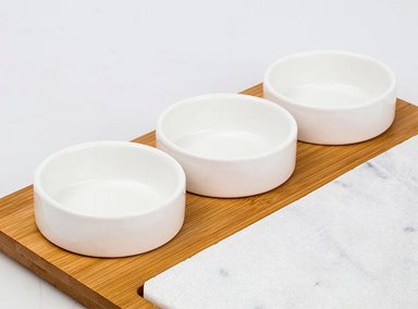 SET COCTEL RIPLEY HOME MARMOL APERITIVO BAMBÚ 5 PIEZAS - 2