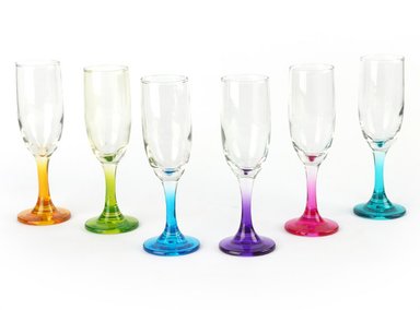 SET COPAS CHAMPAGNE RIPLEY HOME PIE COLOR X6 - 1