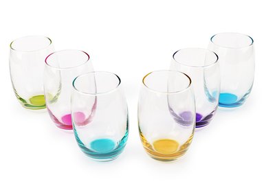 SET VASOS RIPLEY HOME COLOR BAJO X6 - 3