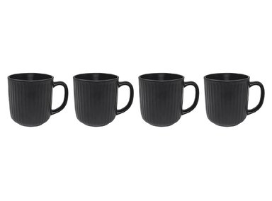 SET MUGS RIPLEY HOME ONYX MATE 4 PIEZAS - 1